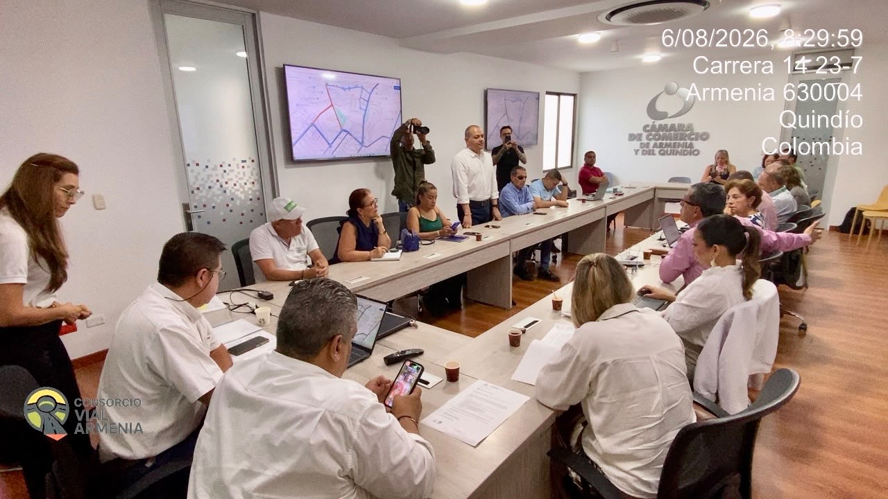 Socialización de la Fase 4 del PMT ante el Comité Municipal de Desarrollo Económico en la Cámara de Comercio 2