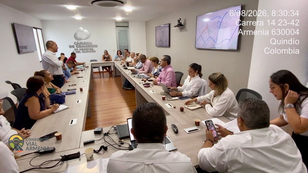 Socialización de la Fase 4 del PMT ante el Comité Municipal de Desarrollo Económico en la Cámara de Comercio 3