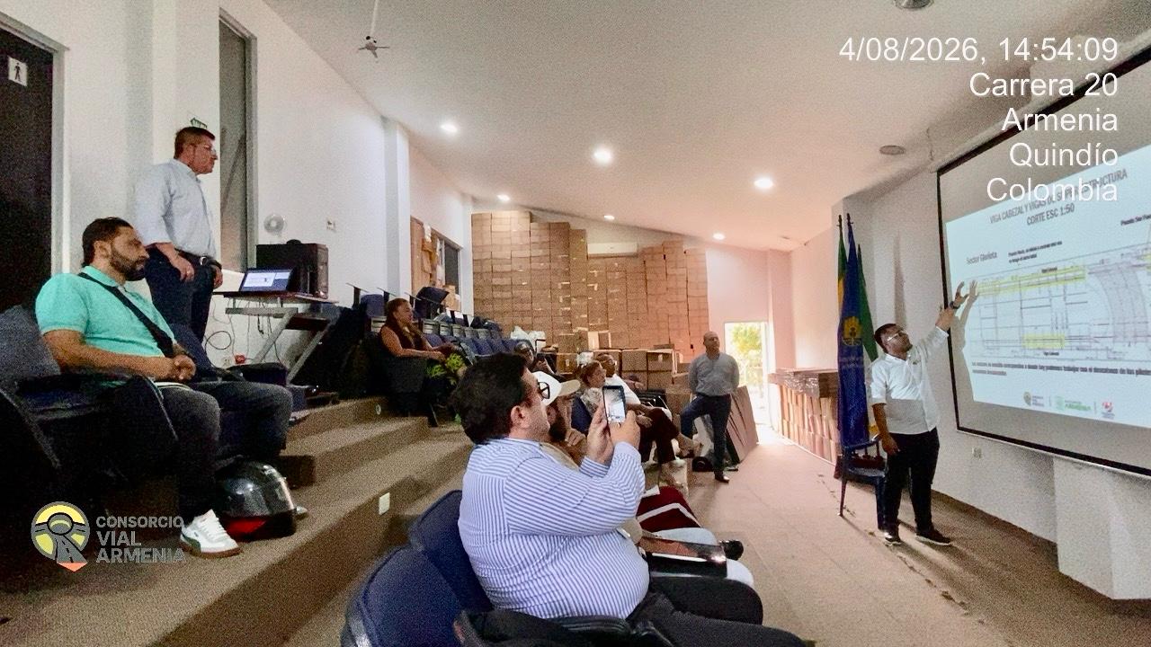 Socialización de la Fase 4 del PMT con el gremio de transportes, empresarios y TINTO en la Terminal de Transportes 2